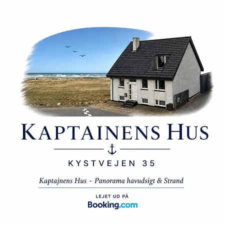 Kaptajnens Hus - Panorama Havudsigt&strand Villa Hirtshals